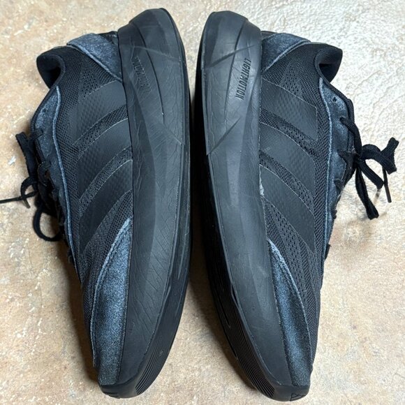 Mens Adidas Lightshift Running Athletic Shoes Suede Mesh 11.5 Black - Picture 5 of 16